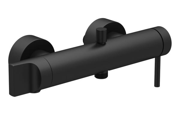 VitrA Origin Wall Mounted Shower Mixer - Matt Black